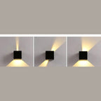 Rechargeable Motion Sensor LED Wall Light with Adjustable Beam Angle