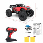 Amphibious Remote Control Monster Truck All Terrain Waterproof Four Wheel Drive RC Car Rechargeable Off-Road Toy Truck for Kids