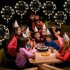 Reusable LED Light Up Balloon Set with Warm White String Lights