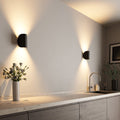 Rotating Waterproof Aluminum LED Wall Sconce Up Down Light for Patio
