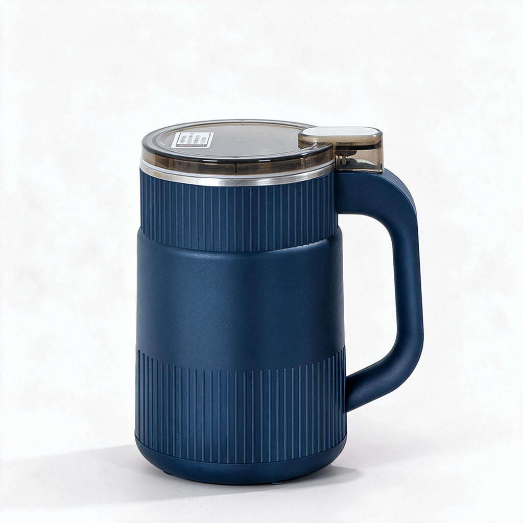 Electric Grain Mill Grinder for Grains Seeds Spices and Coffee Beans Compact Kitchen Mill with Stainless Steel Chamber