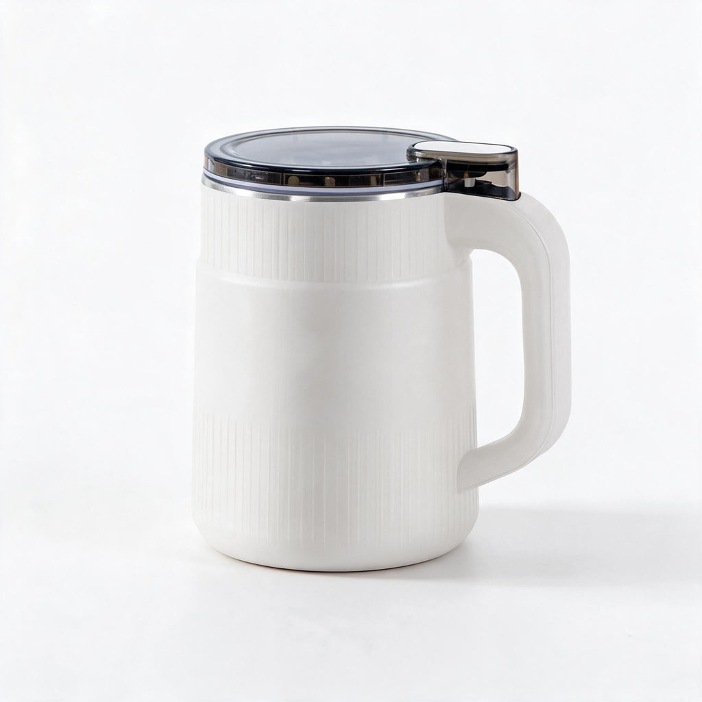 Electric Grain Mill Grinder for Grains Seeds Spices and Coffee Beans Compact Kitchen Mill with Stainless Steel Chamber