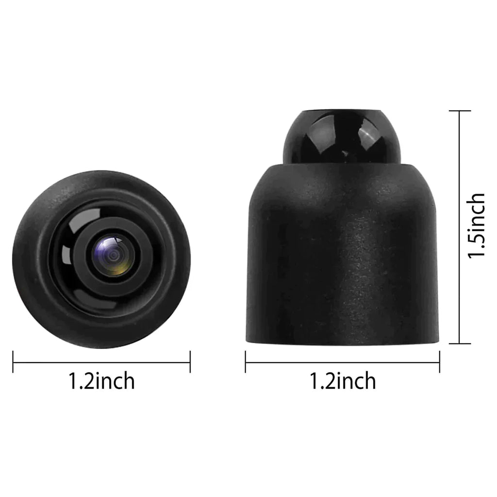 Mini WiFi Security Camera Two Pack Wireless Indoor Camera with Night Vision Motion Detection and Phone App for Home Baby and Pet Monitoring