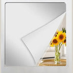 Self Adhesive Flexible Mirror Sheet Shatterproof Wall Mirror Film