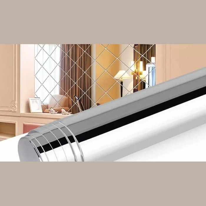 Self Adhesive Flexible Mirror Sheet Shatterproof Wall Mirror Film