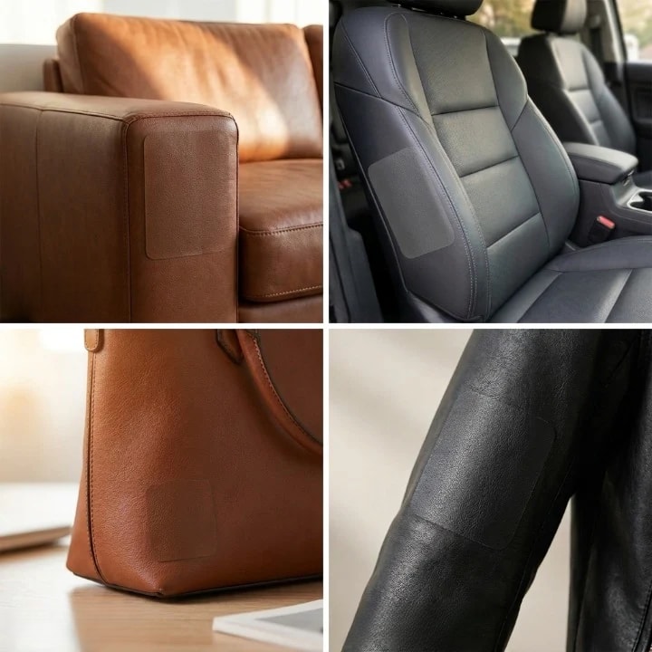 Self Adhesive PU Leather Repair Patch for Couches and Car Seats
