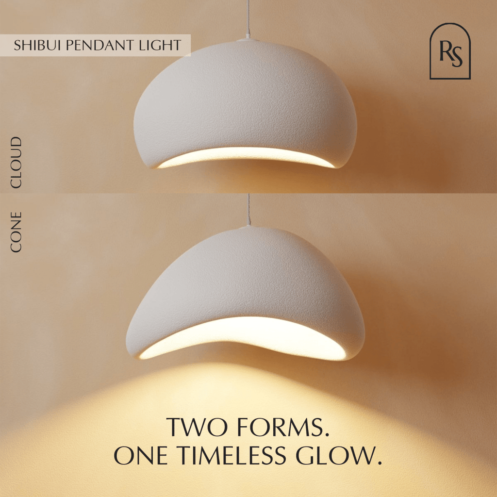 Minimalist Dome Pendant Light with Textured Shade