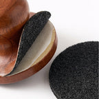 Silent Wooden Dog Nail File with Replaceable Sanding Pads