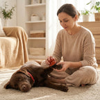 Silent Wooden Dog Nail File with Replaceable Sanding Pads