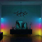 RGB Corner LED Light Floor Lamp with Remote Control