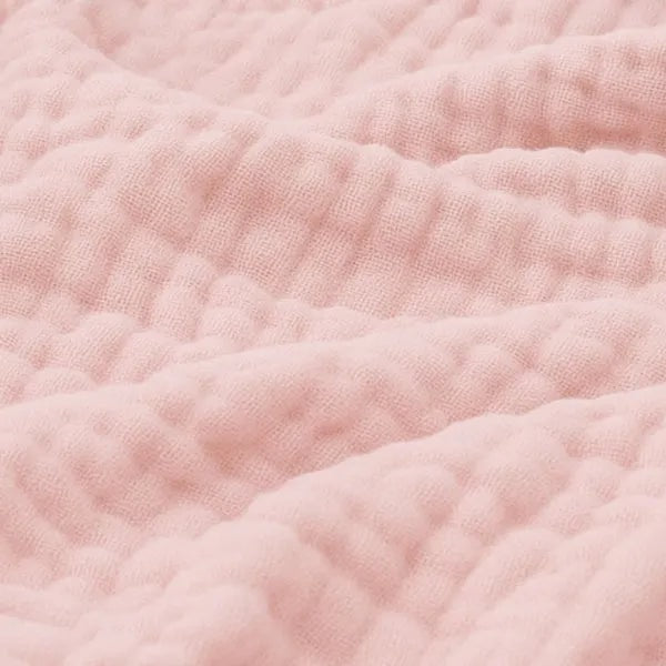 Soft Cotton Muslin Throw Blanket with Breathable Crinkle Texture for Sofa
