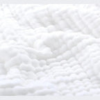 Soft Cotton Muslin Throw Blanket with Breathable Crinkle Texture for Sofa