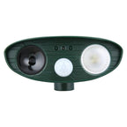 Solar Ultrasonic Deer Repeller with Motion Sensor and Flashing LED for Gardens