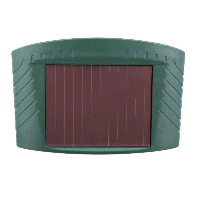 Solar Ultrasonic Deer Repeller with Motion Sensor and Flashing LED for Gardens