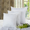 Square and Lumbar Throw Pillow Insert with Adjustable Polyester Fill