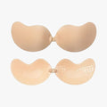 Strapless Adhesive Push Up Bra with Front Clasp for Backless Dresses