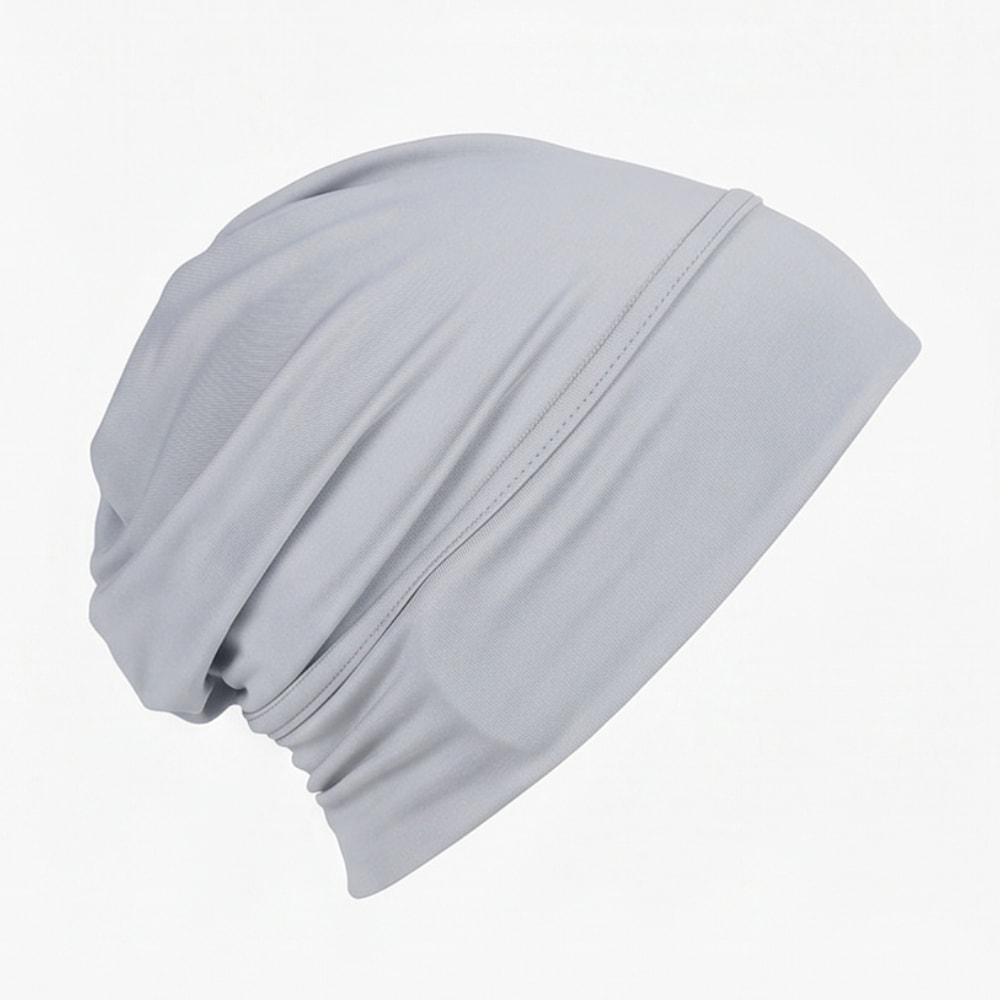 Stretch Jersey Underscarf Turban Cap with Anti-Slip Band for Hijab