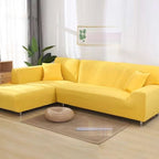 Stretch Velvet Sofa Cover with Non Slip Fit for Sectional and L Shaped Couches