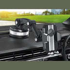 Suction Cup Car Phone Mount with Telescopic Arm and One Touch Release