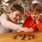 Magnetic Stones Game Tabletop Strategy Game with Magnetic Rocks and String Board Family Board Game for Kids and Adults Travel Game with Storage Bag