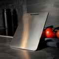 Titanium Kitchen Cutting Board with Handle Easy Clean and Odor Resistant