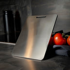 Titanium Kitchen Cutting Board with Handle Easy Clean and Odor Resistant