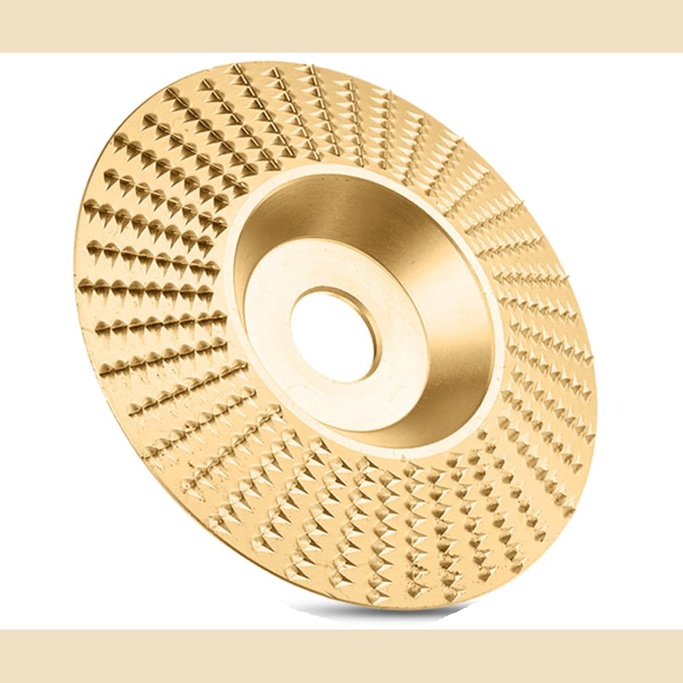 Tungsten Carbide Wood Carving Disc for Angle Grinder Shaping and Sanding