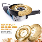 Tungsten Carbide Wood Carving Disc for Angle Grinder Shaping and Sanding
