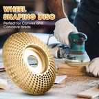 Tungsten Carbide Wood Carving Disc for Angle Grinder Shaping and Sanding