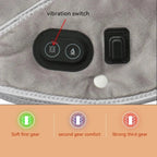 USB Heated Neck and Shoulder Wrap with Vibration and Auto Shut Off Timer