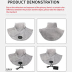 USB Heated Neck and Shoulder Wrap with Vibration and Auto Shut Off Timer