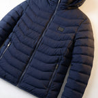 USB Heated Puffer Jacket with Hood for Men and Women