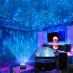 USB Rechargeable Aurora Projector Night Light with Music Sync and Remote