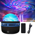 USB Rechargeable Aurora Projector Night Light with Music Sync and Remote