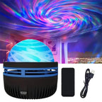 USB Rechargeable Aurora Projector Night Light with Music Sync and Remote