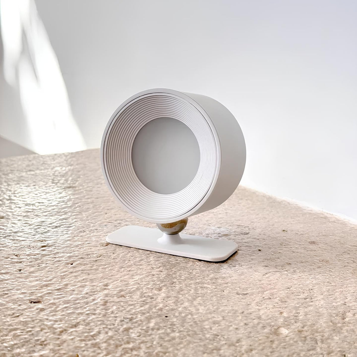 USB Rechargeable Wireless Wall Sconce with Rotating Head and Dimmable LED