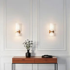 Modern Glass Wall Sconce for Living Room and Bedroom — Harbor Light Co.