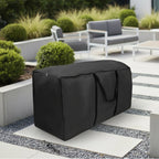 Waterproof Garden Cushion Storage Bag with Handles and UV Resistant Fabric