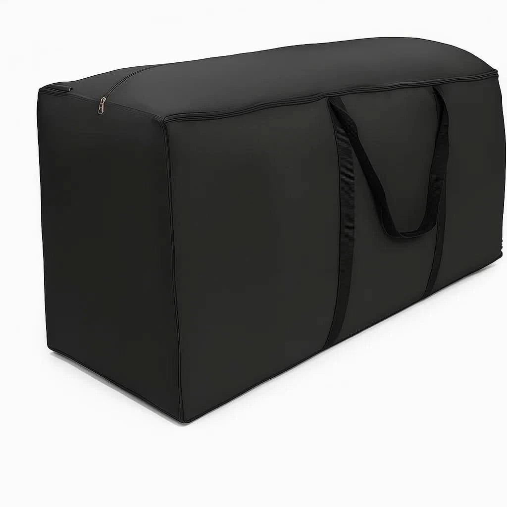 Waterproof Garden Cushion Storage Bag with Handles and UV Resistant Fabric