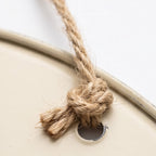 Welcome to My Happy Place Round Vintage Metal Sign with Raised Lettering