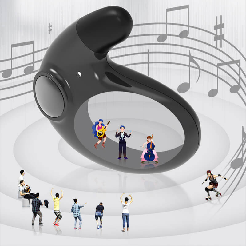 Invisible Sleep Earbuds Wireless Bluetooth In-Ear Headphones Ultra Thin Noise Isolating Waterproof with Charging Case and Touch Control