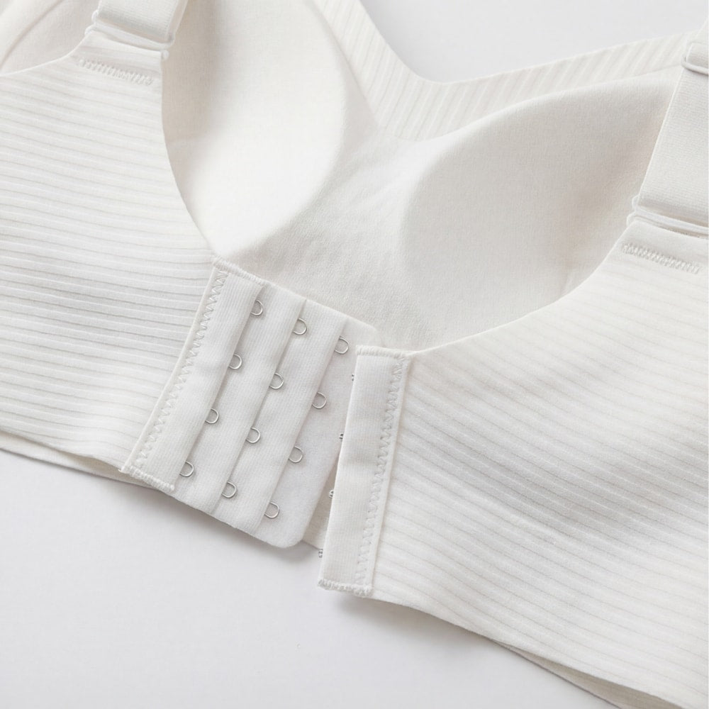 Wireless Full Coverage Bra with Molded Cups and Wide Side Smoothing