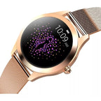 Womens Smartwatch with Mesh Strap Heart Rate and Sleep Tracking