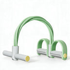Pedal Resistance Band with Four Tubes Foot Pedal Pull Rope Home Workout Equipment with Foam Handles for Abs Arms Legs Yoga and Pilates